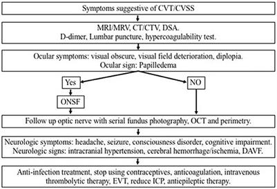 Optic nerve sheath fenestration for visual impairment in cerebral venous diseases